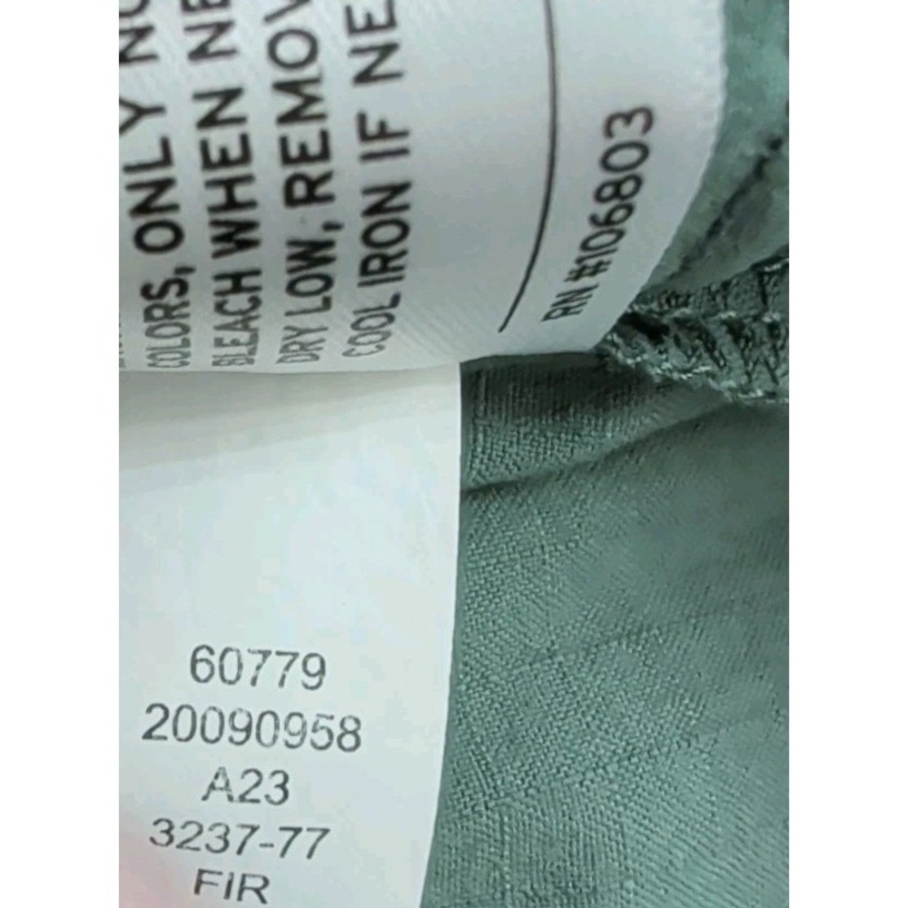 Duluth Trading Heirloom Gardening Short Coveralls Womens XS Olive Green Romper - Picture 9 of 10